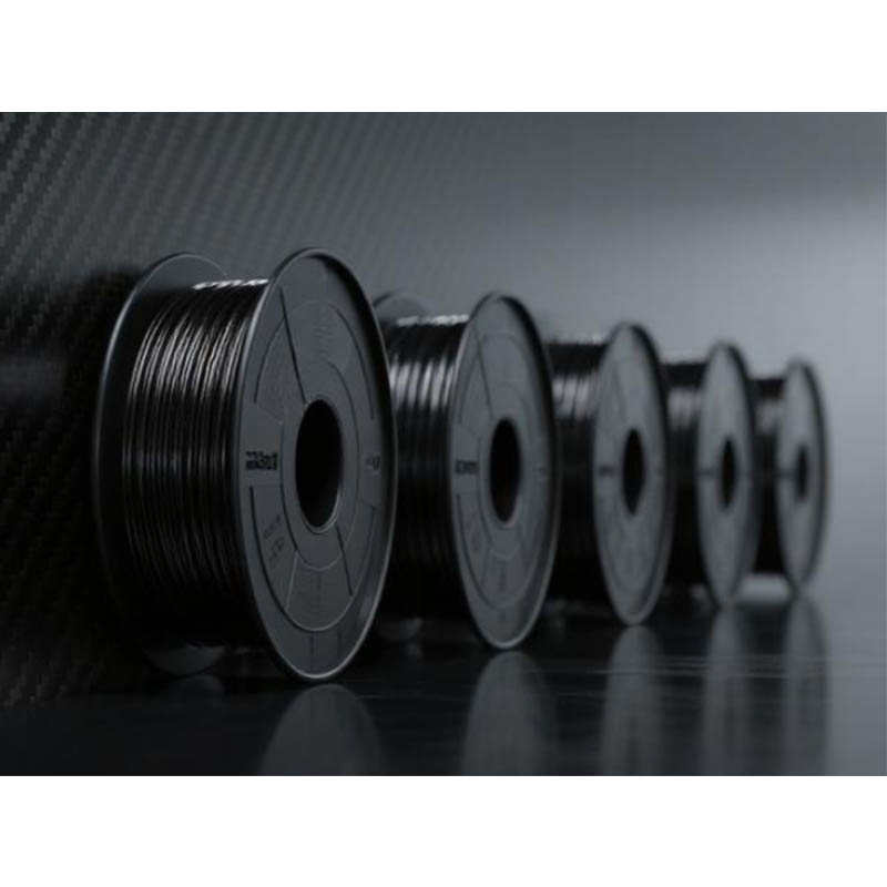 How can the shrinkage rate of 3D-PA carbon fiber material be controlled during fused deposition modeling to reduce dimensional errors?